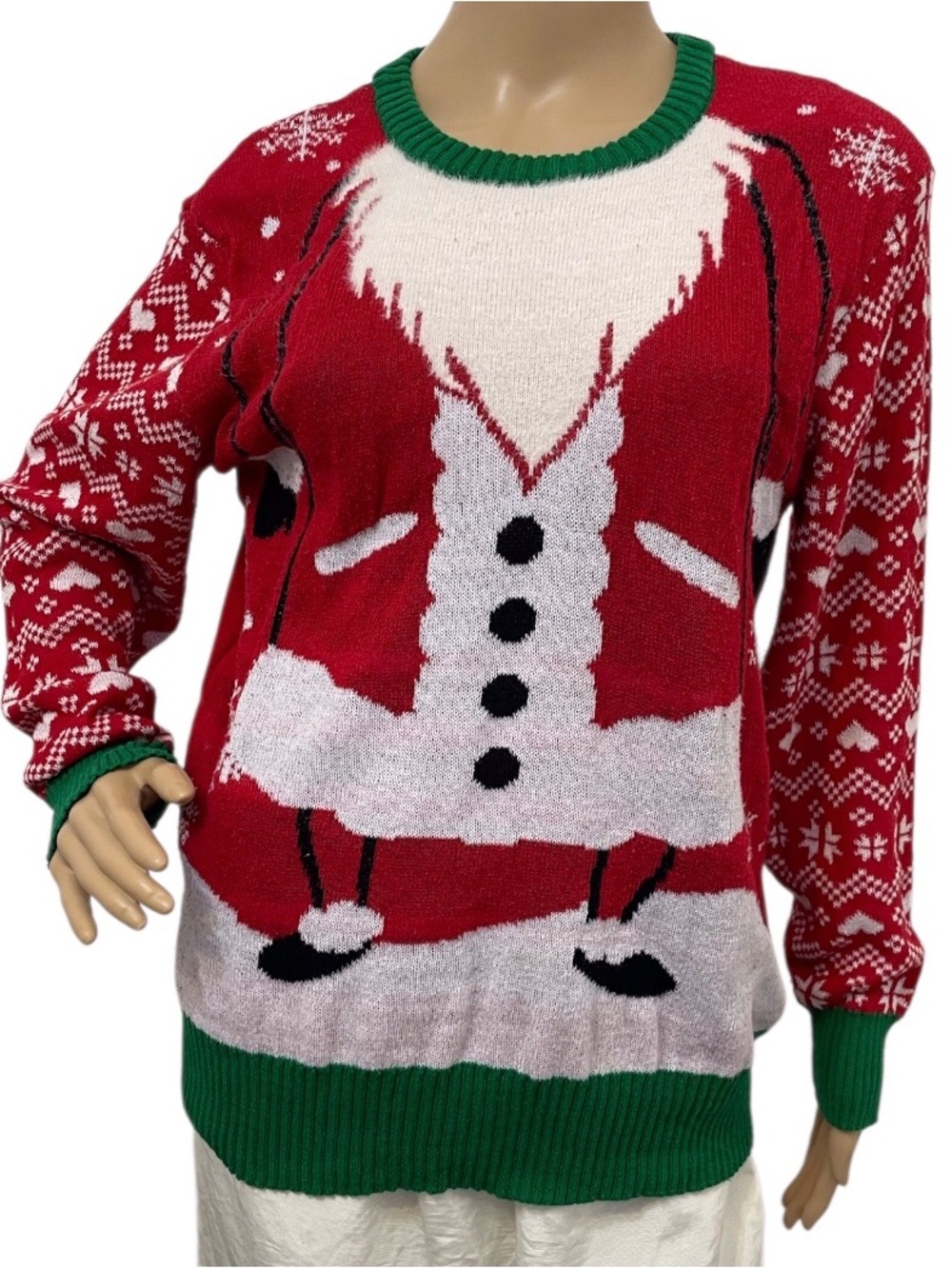 Well Worm Holiday Sweater,M